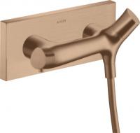 Термостат для душа Axor Starck Organic 12602310 шлифованное красное золото