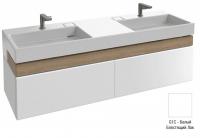 Тумба под раковину Jacob Delafon Terrace Premium 1500х480 мм EB1734RU-G1C-G1C белый глянцевый