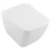 Чаша приставного унитаза Villeroy & Boch Venticello CeramicPlus 4613R0R1 альпийский белый