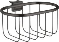 Корзинка для штанги Axor Montreux 42066340 шлифованный чёрный хром