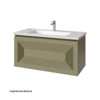 Тумба под раковину Caprigo Modo Quarta 100 960х468 мм эмаль 35715EML 015 олива