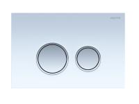 Клавиша смыва Aquatek KDI-0000028 белый/хром