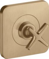 Запорный вентиль Axor Citterio E (внешняя часть) 36771140 шлифованная бронза