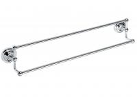 Полотенцедержатель двойной Bemeta Retro 665 мм 144304232 хром
