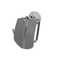 Держатель туалетной бумаги с крышкой WasserKraft Aland K-8525 хром