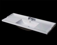 Раковина Caprigo 120 1225х468мм 70-F120 белый