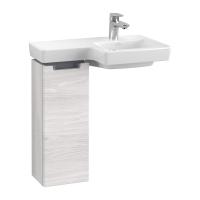 Тумба под раковину Villeroy & Boch Subway 2.0 240х187 мм L A81910E8 белое дерево