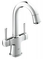 Смеситель для раковины Grohe Grandera L-Size с двумя рукоятками 21 107 000 хром