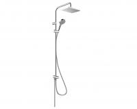 Душевая система с переключателем Hansgrohe Vernis Shape Showerpipe 230 1jet Reno 26282000 хром
