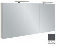 Зеркальный шкаф Jacob Delafon 1100х650х143 мм EB778RU-442 серый антрацит глянцевый