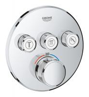 Термостат Grohe Grohtherm SmartControl (внешняя часть для 3 потребителей) 29 121 000 хром