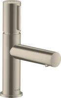 Смеситель для раковины Axor Uno Select 80 ComfortZone 45015820 шлифованный никель