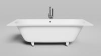 Ванна встраиваемая Salini Ornella Axis S-Stone 190х90 см 103422M белый матовый
