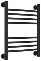 Полотенцесушитель водяной Сунержа Богема+ 500х400 мм выгнутая 31-0221-5040 матовый чёрный