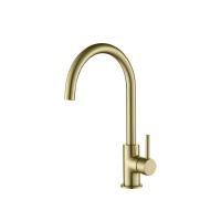 Смеситель для кухни Aquatek Европа AQ1382BG шлифованное золото