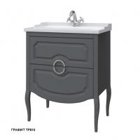 Тумба под раковину Caprigo Firenze 70 (2 ящика) 703х458 мм 34116 TP810 графит