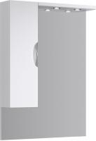 Зеркало со шкафчиком Aqwella Эко Лайн 800х1080 мм с подсветкой Eco-L.02.08 белый