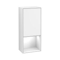 Пенал Villeroy & Boch Finion 418х270х936 мм петли слева F540MTMT белый матовый/белый матовый