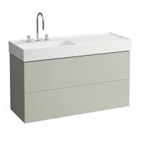 Тумба под раковину Laufen Kartell 1180х450 мм 4076480336411 мокрый асфальт