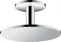 Верхний душ Axor ShowerSolutions 300 2jet с потолочным подсоединением 35304000 хром