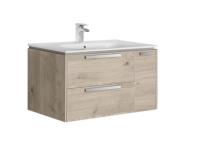 Тумба под раковину Roca Lago 800х448 мм 857296444 светлый дуб