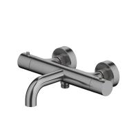 Термостат для ванны Aquatek Европа AQ1343BGM шлифованный чёрный хром