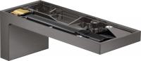 Излив на ванну Axor MyEdition (без панели) 47412340 шлифованный чёрный хром