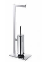 Стойка с держателем туалетной бумаги и ёршиком Bemeta Beta 132836012 хром