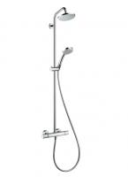 Душевая система с термостатом для душа Hansgrohe Croma Showerpipe 160 1jet 27135000 хром