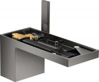 Смеситель для раковины Axor MyEdition 70 ComfortZone (без панели) 47012330 полированный чёрный хром