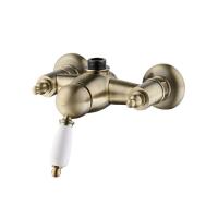 Смеситель для душа Caprigo Adria-Uno со штуцером 3/4" 02-517-vot бронза