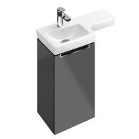 Тумба под раковину Villeroy & Boch Subway 2.0 350х335 мм R A81611FP серый глянцевый