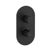 Термостат встраиваемый Ravak Espirit ES 067.20BLM.O3 (для 3 потребителей) X070289 матовый чёрный