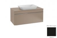 Тумба под раковину Villeroy & Boch Venticello 957х502 мм A94601PD лак чёрный матовый