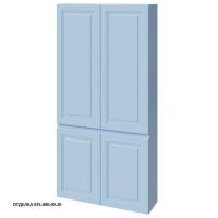 Пенал Caprigo Wales 1600х800х238 мм (эмаль) 36051EML 035 пастельный синий