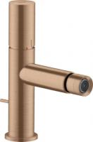 Смеситель для биде Axor Uno 45200310 шлифованное красное золото