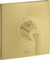 Термостат Axor Citterio HighFlow (внешняя часть) 39711950 шлифованная медь