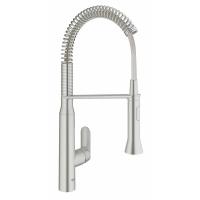 Смеситель для кухни Grohe K7 профессиональный 31 379 DC0 суперсталь