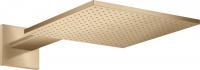 Верхний душ Axor ShowerSolutions 300 2jet с держателем 35318140 шлифованная бронза