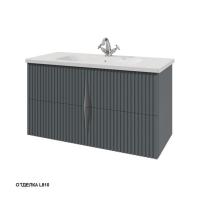 Тумба под раковину Caprigo Novara 100 970х468 мм (эмаль) 34917 L810 графит