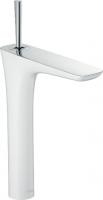Смеситель для раковины Hansgrohe PuraVida 240 ComfortZone 15072400 белый/хром