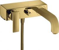Смеситель для ванны Axor Citterio 39400990 полированное золото
