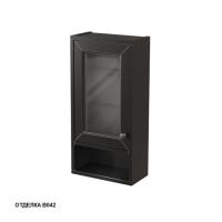 Шкафчик навесной Caprigo Albion 730х364х180 мм левый 10392 L В042 чёрный алюминий