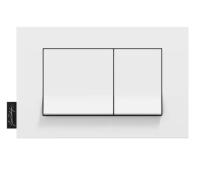 Клавиша смыва Jacob Delafon E20858-00 глянцевый белый