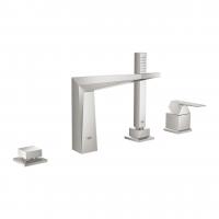 Смеситель для ванны Grohe Allure Brilliant на 4 отверстия 19 787 DC1 суперсталь