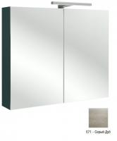 Зеркальный шкаф Jacob Delafon 700х650х143 мм EB786RU-E71 серый дуб