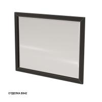 Зеркало Caprigo Albion 1000х805 мм 10332 В042 чёрный алюминий
