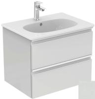 Тумба под раковину Ideal Standard Tesi 600x440 мм T0050PH светло-серый глянец