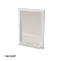 Зеркало Caprigo Albion 626х815 мм с полкой 10330 B017 белый золото