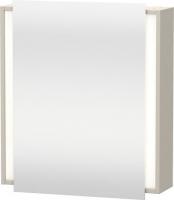 Зеркальный шкаф Duravit Ketho 650х750 мм KT7530L9191 серо-коричневый матовый